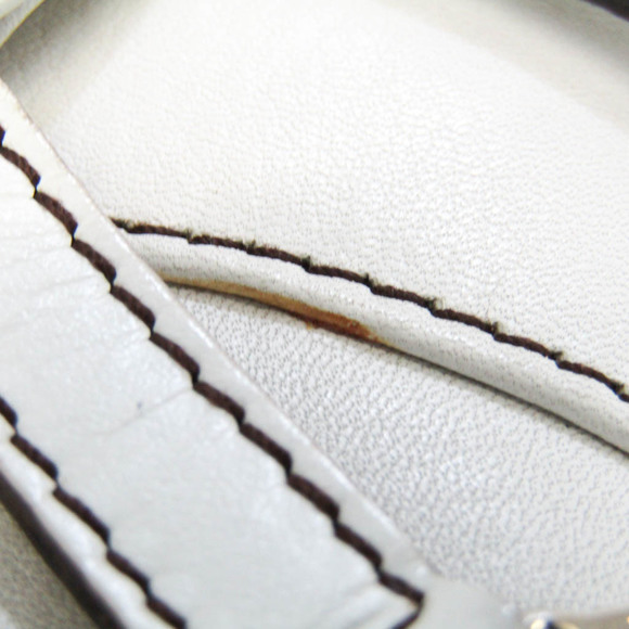 CHRISTIAN DIOR Leather Saddle Bag Fanny Pack White - Picture 8 of 14